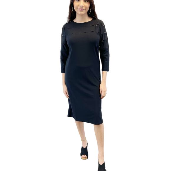 NEW Love Scarlett‎ Womens S Knit Dress Black Cutout s Grunge Gothic Stretchy - Picture 16 of 16